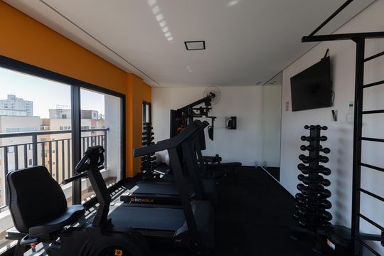 Área comum - Academia de apartamento à venda com 2 quartos, 44m² em Vila Dom Pedro Ii, São Paulo