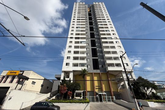 Fachada de apartamento para alugar com 1 quarto, 47m² em Encruzilhada, Santos