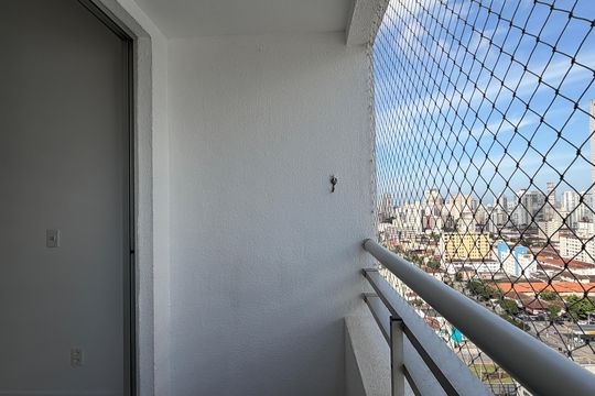 Varanda da Sala de apartamento para alugar com 1 quarto, 47m² em Encruzilhada, Santos