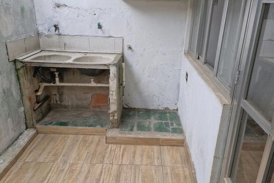 Área de serviço de casa para alugar com 2 quartos, 90m² em Rocha Sobrinho, Belford Roxo