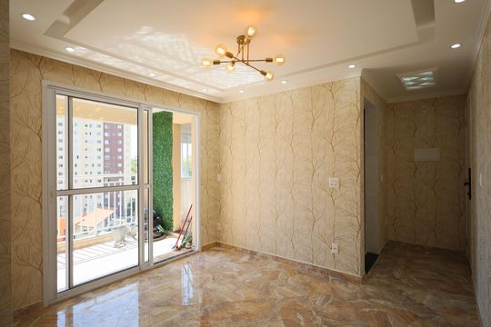 Sala de apartamento para alugar com 2 quartos, 50m² em Jardim Roberto, Osasco