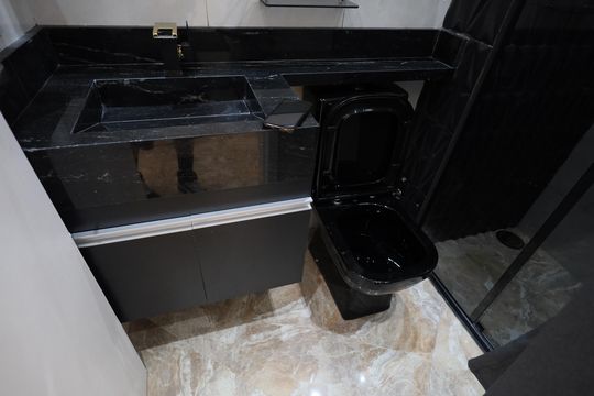 Banheiro de apartamento para alugar com 2 quartos, 50m² em Jardim Roberto, Osasco