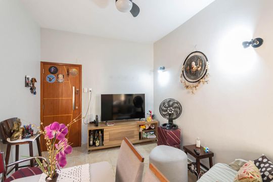 Sala de apartamento à venda com 2 quartos, 55m² em São Francisco Xavier, Rio de Janeiro