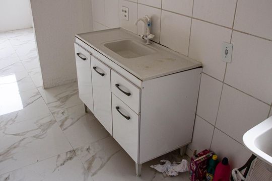 Cozinha/Área de serviço de apartamento para alugar com 2 quartos, 48m² em Guaratiba, Rio de Janeiro