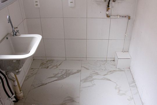 Cozinha/Área de serviço de apartamento para alugar com 2 quartos, 48m² em Guaratiba, Rio de Janeiro