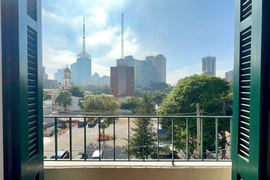 Varanda de apartamento à venda com 3 quartos, 96m² em Paraíso, São Paulo