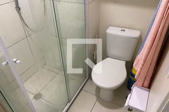 Banheiro de apartamento à venda com 2 quartos, 50m² em Santo Cristo, Rio de Janeiro
