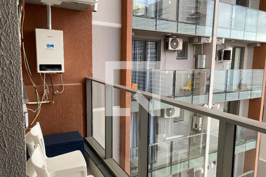 Varanda de apartamento à venda com 2 quartos, 50m² em Santo Cristo, Rio de Janeiro