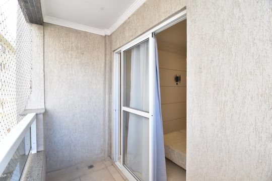Sacada da Suíte de apartamento à venda com 3 quartos, 90m² em Água Verde, Curitiba