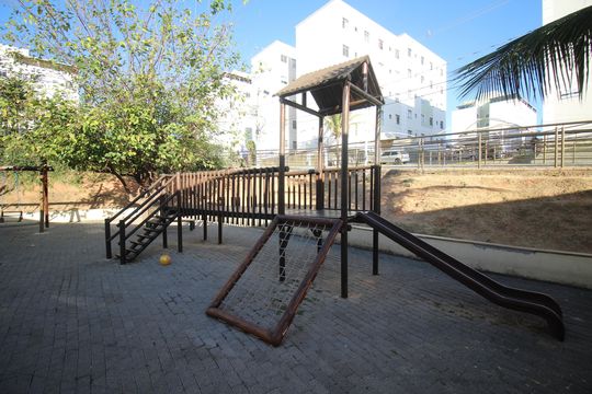 Área comum de apartamento para alugar com 2 quartos, 45m² em Camargos, Belo Horizonte