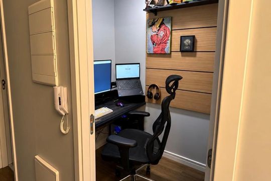 Apartamento à venda com 1 quarto, 53m² em Santo Amaro, São Paulo