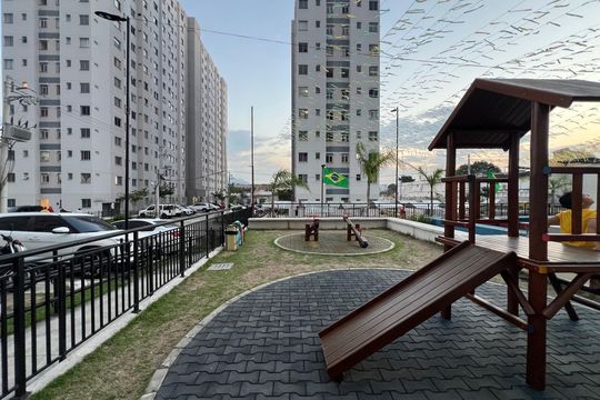 Área externa de apartamento à venda com 2 quartos, 38m² em Bonsucesso, Rio de Janeiro
