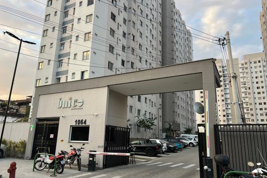 Fachada de apartamento à venda com 2 quartos, 38m² em Bonsucesso, Rio de Janeiro