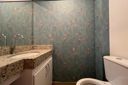 Lavabo de apartamento à venda com 3 quartos, 85m² em Castelo, Belo Horizonte