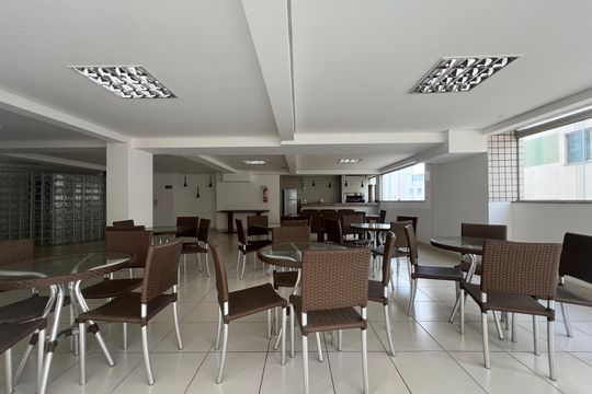 Área comum - Salão de festas de apartamento à venda com 3 quartos, 85m² em Castelo, Belo Horizonte