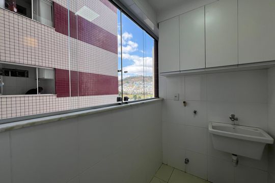Área de Serviço de apartamento à venda com 3 quartos, 85m² em Castelo, Belo Horizonte