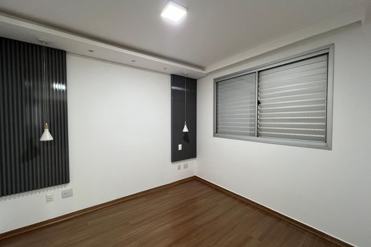 Quarto Suíte de apartamento à venda com 3 quartos, 85m² em Castelo, Belo Horizonte