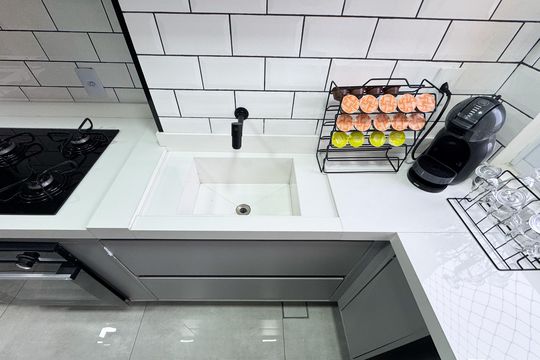 Área de Serviço de apartamento à venda com 2 quartos, 46m² em Santa Terezinha, São Bernardo do Campo