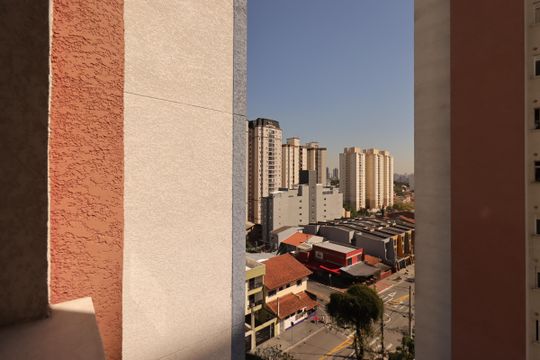 Vista da Área de Serviço de apartamento para alugar com 2 quartos, 54m² em Vila Leopoldina, Santo André