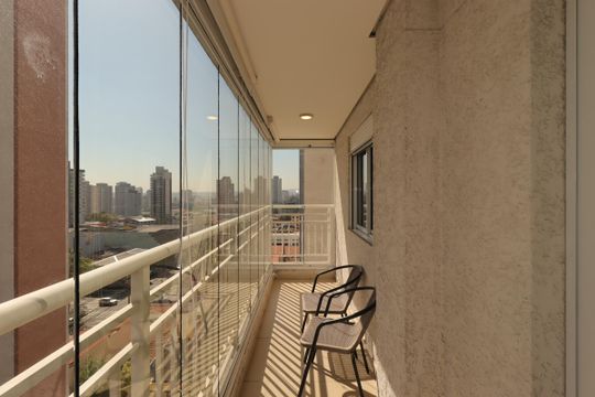 Varanda Gourmet de apartamento para alugar com 2 quartos, 54m² em Vila Leopoldina, Santo André