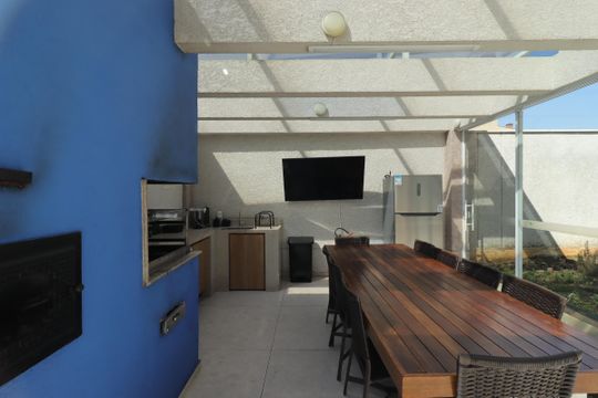 Área Comum - Churrasqueira 1 de apartamento para alugar com 2 quartos, 54m² em Vila Leopoldina, Santo André