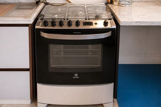 Cozinha de kitnet/studio para alugar com 1 quarto, 28m² em Consolação, São Paulo