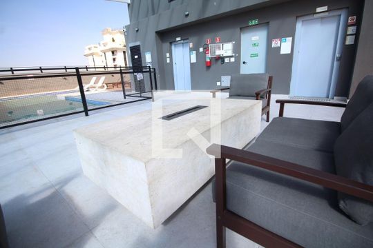 Área comum - Piscina de apartamento para alugar com 1 quarto, 25m² em Santana, São Paulo