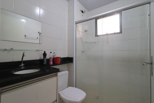 Banheiro de apartamento para alugar com 2 quartos, 44m² em Jardim Maria Goretti, Ribeirão Preto