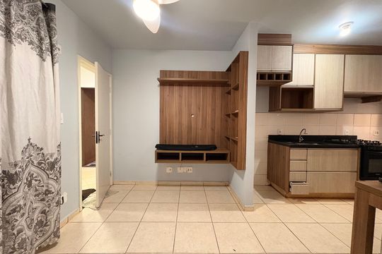 Sala de apartamento para alugar com 2 quartos, 44m² em Jardim Maria Goretti, Ribeirão Preto