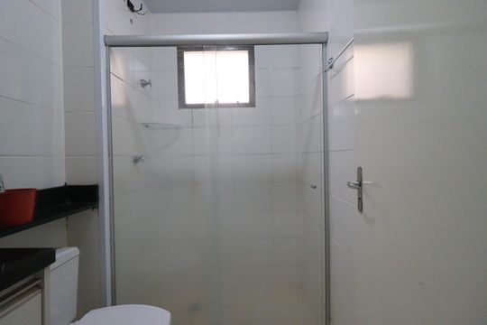 Banheiro de apartamento para alugar com 2 quartos, 44m² em Jardim Maria Goretti, Ribeirão Preto