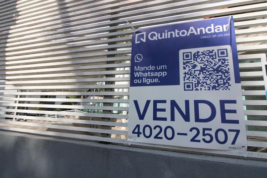 placa de apartamento à venda com 2 quartos, 49m² em Conjunto Habitacional Padre Manoel da Nobrega, São Paulo