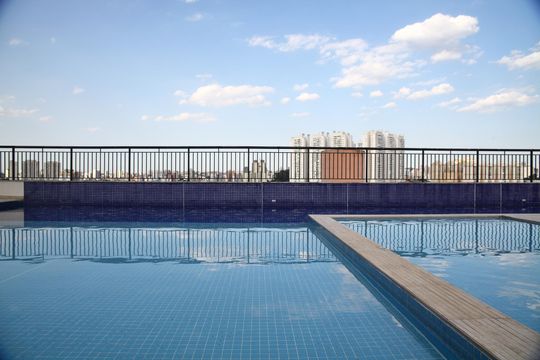 Área comum - Piscina de apartamento para alugar com 2 quartos, 56m² em Planalto, São Bernardo do Campo