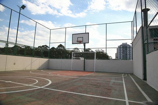 Área comum - Quadra esportiva  de apartamento para alugar com 2 quartos, 56m² em Planalto, São Bernardo do Campo