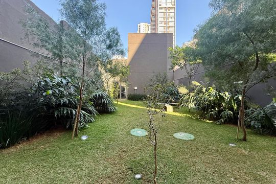 Área comum de kitnet/studio para alugar com 1 quarto, 24m² em Jardim das Acacias, São Paulo