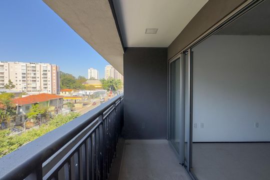 Sacada de kitnet/studio para alugar com 1 quarto, 24m² em Jardim das Acacias, São Paulo