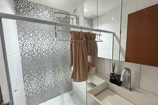 Banheiro Social de casa para alugar com 3 quartos, 120m² em Osvaldo Cruz, Rio de Janeiro