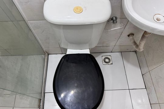 Banheiro Social de apartamento para alugar com 1 quarto, 30m² em Recreio dos Bandeirantes, Rio de Janeiro