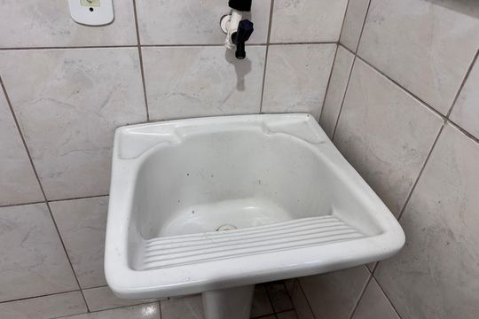 Cozinha e Área de Serviço de apartamento para alugar com 1 quarto, 30m² em Recreio dos Bandeirantes, Rio de Janeiro