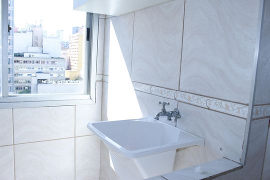 Área de Serviço de kitnet/studio para alugar com 1 quarto, 38m² em Vila Buarque, São Paulo