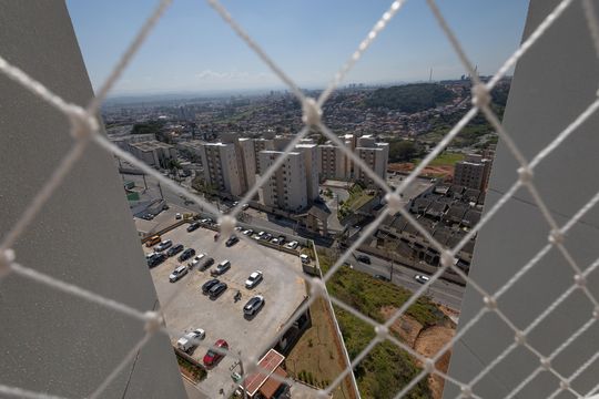 Vista da Varanda da Sala de apartamento para alugar com 2 quartos, 50m² em Jardim Sol Nascente, Jacareí