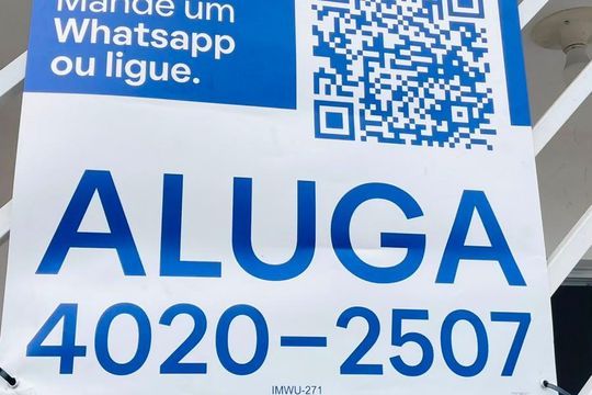 Placa de apartamento para alugar com 2 quartos, 43m² em Chácaras Caxingui, Embu das Artes