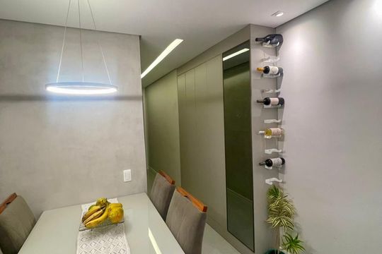 Sala de apartamento à venda com 2 quartos, 46m² em Buritis, Belo Horizonte