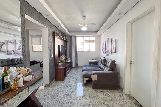 Apartamento à venda com 2 quartos, 54m² em Vila Magnesita, Belo Horizonte