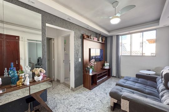 Apartamento à venda com 2 quartos, 54m² em Vila Magnesita, Belo Horizonte