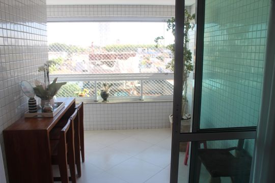 Varanda de apartamento à venda com 3 quartos, 131m² em Barcelona, São Caetano do Sul