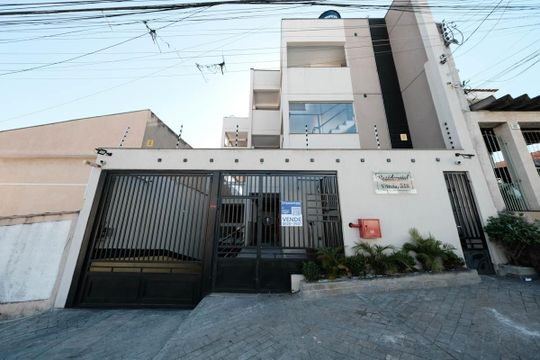 Fachada de apartamento à venda com 1 quarto, 45m² em Vila Dalila, São Paulo