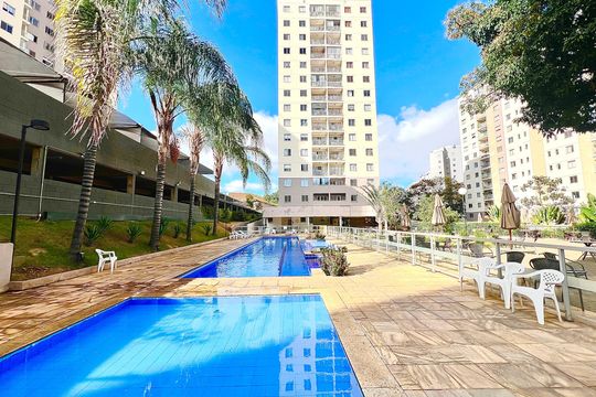 Área comum - Piscina de apartamento para alugar com 2 quartos, 57m² em Paquetá, Belo Horizonte
