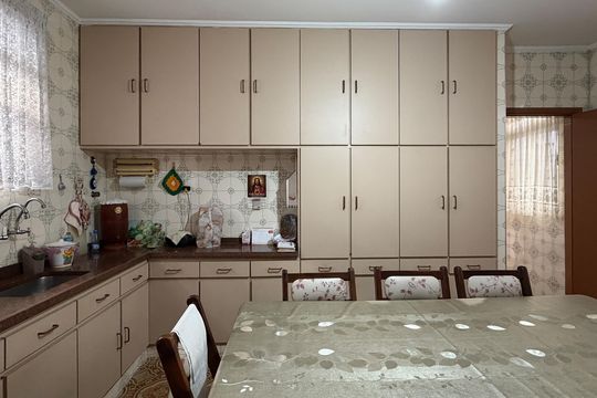 Cozinha de casa para alugar com 2 quartos, 150m² em Embaré, Santos