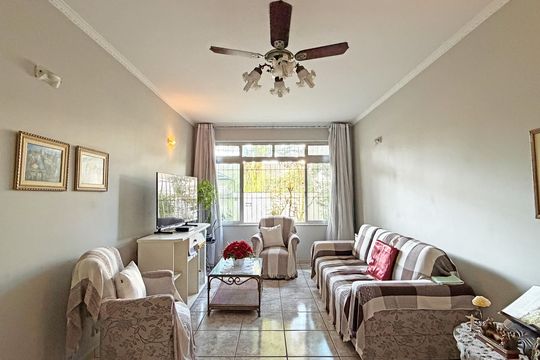 Sala de casa para alugar com 2 quartos, 150m² em Embaré, Santos