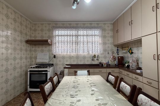 Cozinha de casa para alugar com 2 quartos, 150m² em Embaré, Santos